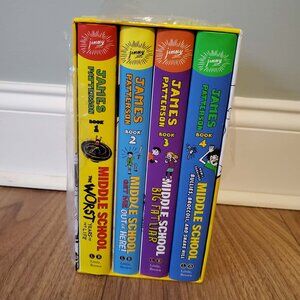 New Middle School Boxed Set By James Patterson Books